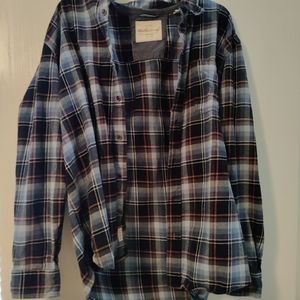 Blue flannel